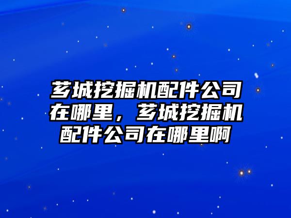 薌城挖掘機(jī)配件公司在哪里，薌城挖掘機(jī)配件公司在哪里啊