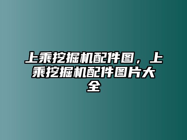 上乘挖掘機(jī)配件圖，上乘挖掘機(jī)配件圖片大全