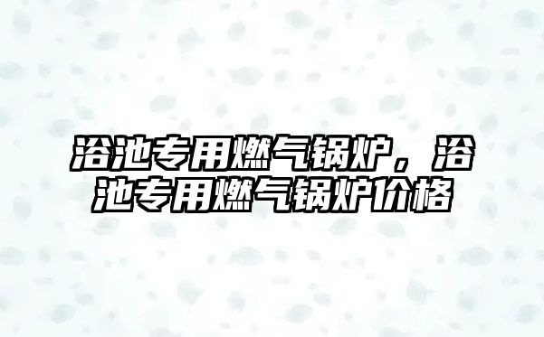 浴池專用燃氣鍋爐，浴池專用燃氣鍋爐價格