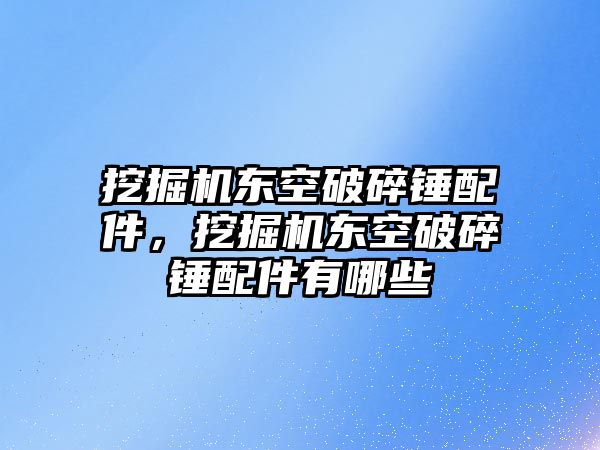 挖掘機東空破碎錘配件，挖掘機東空破碎錘配件有哪些