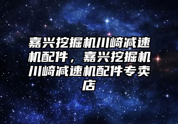 嘉興挖掘機川崎減速機配件，嘉興挖掘機川崎減速機配件專賣店