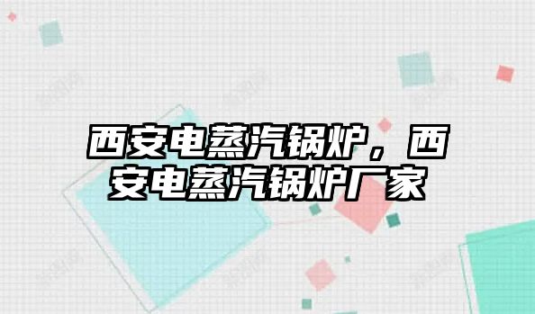 西安電蒸汽鍋爐，西安電蒸汽鍋爐廠家