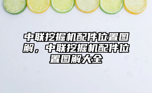 中聯(lián)挖掘機(jī)配件位置圖解，中聯(lián)挖掘機(jī)配件位置圖解大全