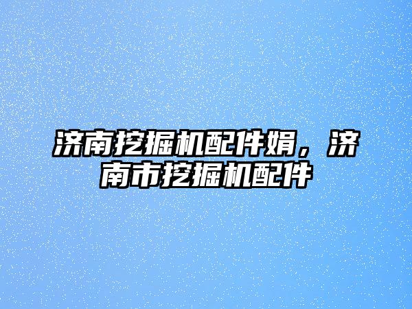 濟南挖掘機配件娟，濟南市挖掘機配件