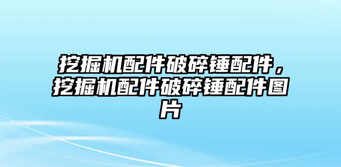 挖掘機配件破碎錘配件，挖掘機配件破碎錘配件圖片