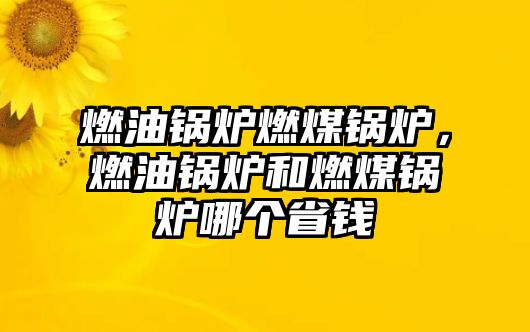 燃油鍋爐燃煤鍋爐，燃油鍋爐和燃煤鍋爐哪個(gè)省錢