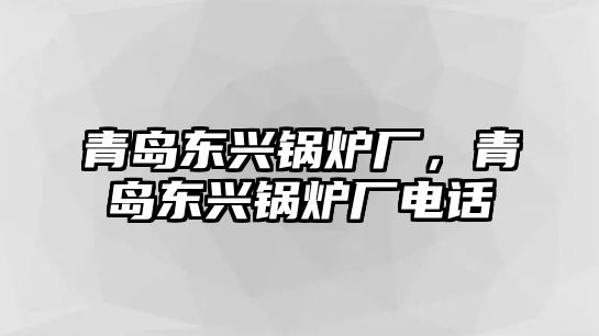 青島東興鍋爐廠，青島東興鍋爐廠電話