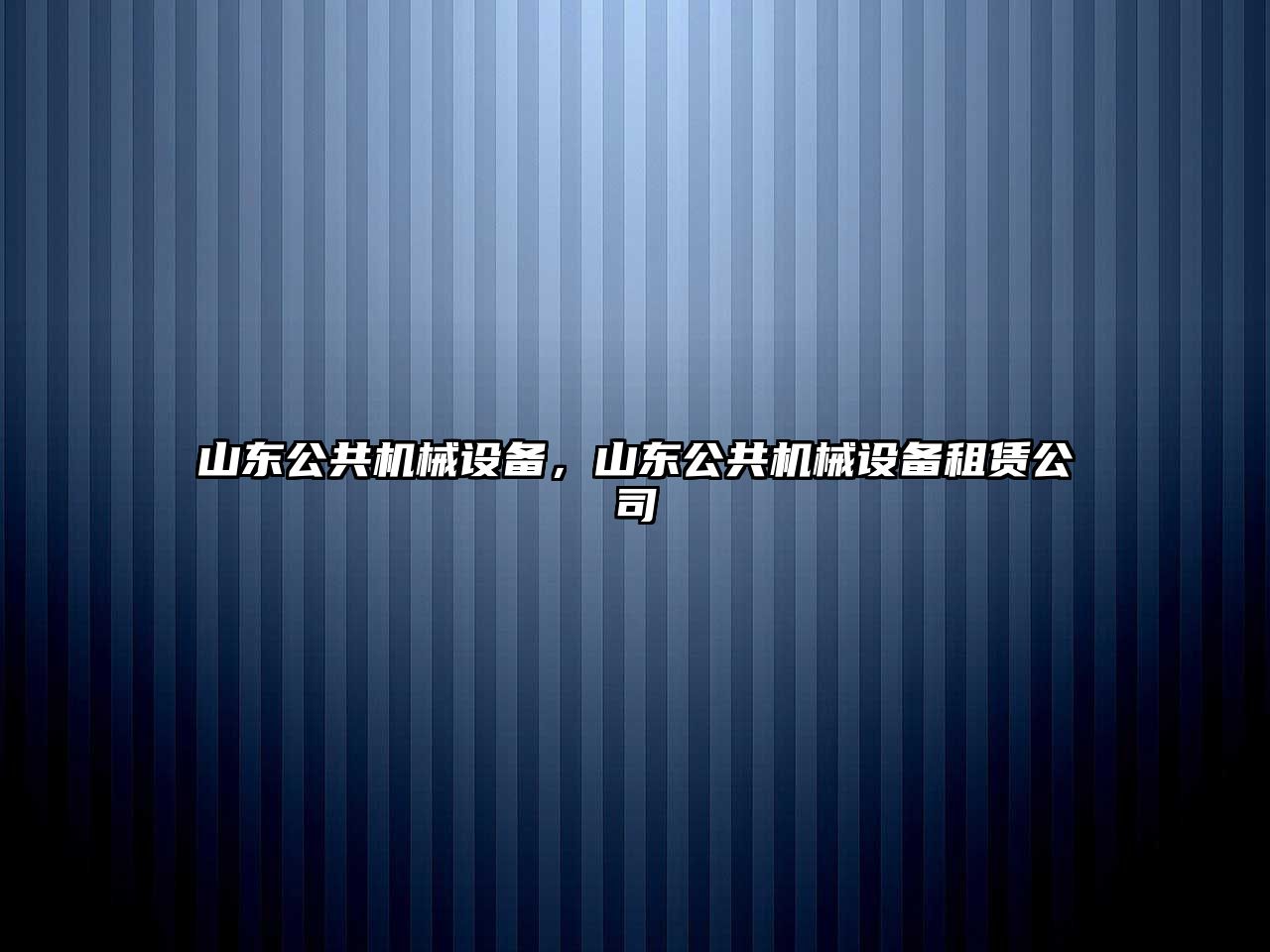 山東公共機(jī)械設(shè)備，山東公共機(jī)械設(shè)備租賃公司