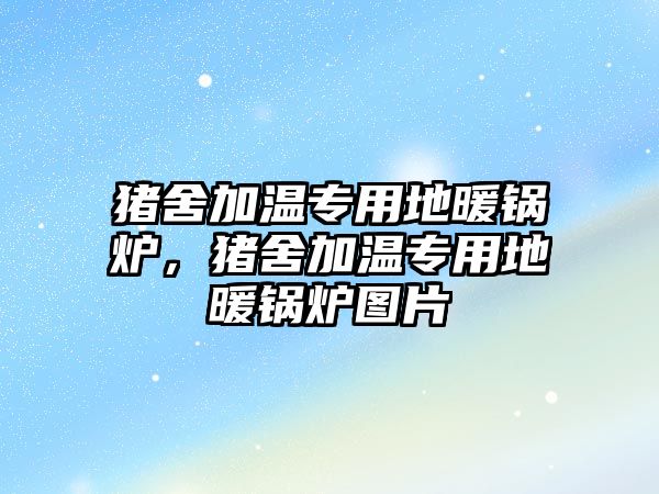 豬舍加溫專用地暖鍋爐，豬舍加溫專用地暖鍋爐圖片