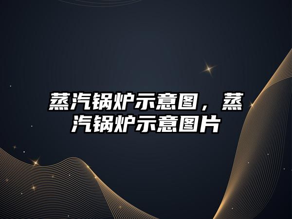 蒸汽鍋爐示意圖，蒸汽鍋爐示意圖片