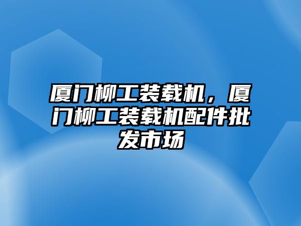 廈門柳工裝載機(jī)，廈門柳工裝載機(jī)配件批發(fā)市場(chǎng)