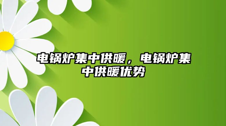 電鍋爐集中供暖，電鍋爐集中供暖優(yōu)勢