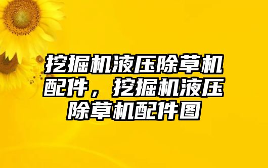 挖掘機液壓除草機配件，挖掘機液壓除草機配件圖