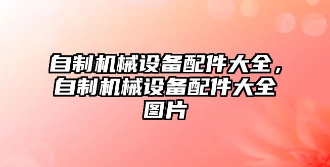 自制機(jī)械設(shè)備配件大全，自制機(jī)械設(shè)備配件大全圖片