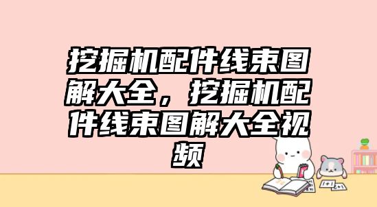 挖掘機配件線束圖解大全，挖掘機配件線束圖解大全視頻