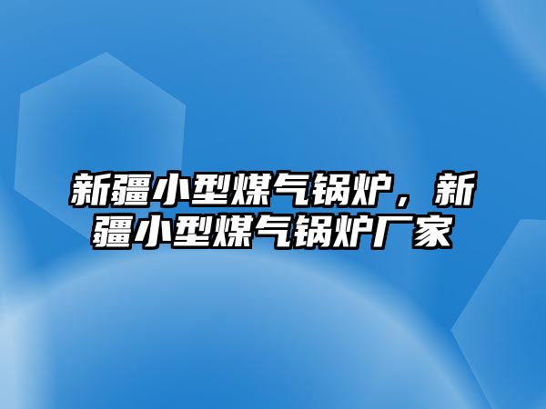 新疆小型煤氣鍋爐，新疆小型煤氣鍋爐廠家