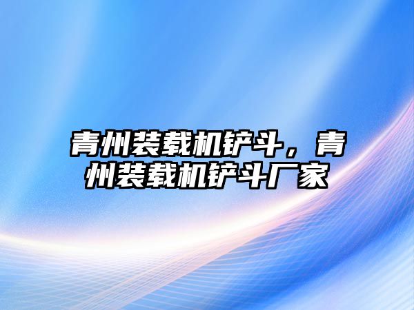 青州裝載機鏟斗，青州裝載機鏟斗廠家