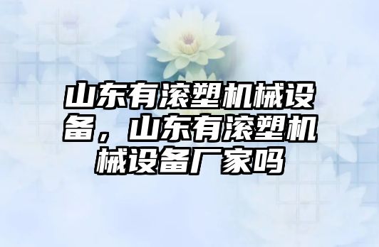 山東有滾塑機(jī)械設(shè)備，山東有滾塑機(jī)械設(shè)備廠家嗎