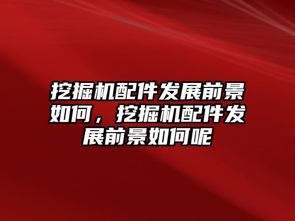 挖掘機(jī)配件發(fā)展前景如何，挖掘機(jī)配件發(fā)展前景如何呢