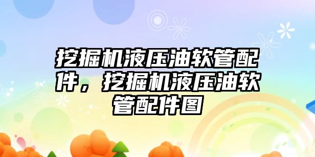 挖掘機液壓油軟管配件，挖掘機液壓油軟管配件圖