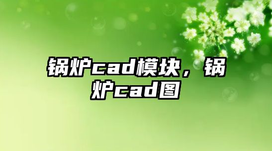 鍋爐cad模塊，鍋爐cad圖