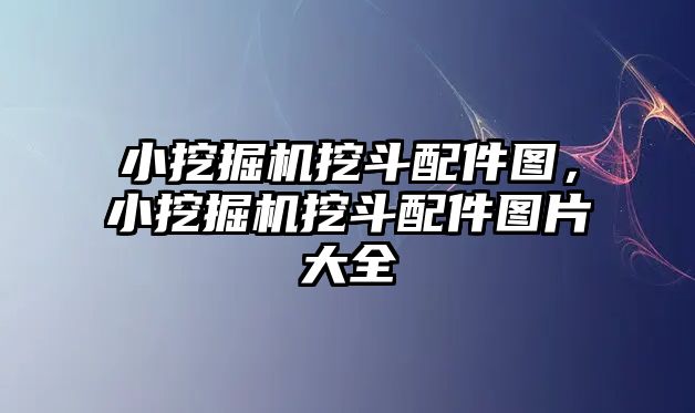 小挖掘機(jī)挖斗配件圖，小挖掘機(jī)挖斗配件圖片大全