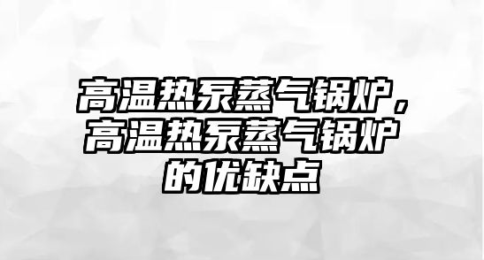 高溫?zé)岜谜魵忮仩t，高溫?zé)岜谜魵忮仩t的優(yōu)缺點(diǎn)