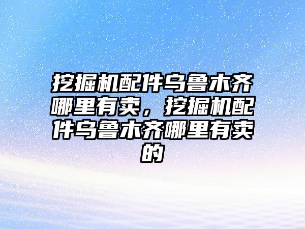 挖掘機配件烏魯木齊哪里有賣，挖掘機配件烏魯木齊哪里有賣的