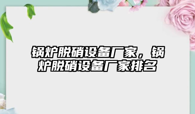 鍋爐脫硝設(shè)備廠家，鍋爐脫硝設(shè)備廠家排名