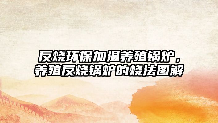 反燒環(huán)保加溫養(yǎng)殖鍋爐，養(yǎng)殖反燒鍋爐的燒法圖解