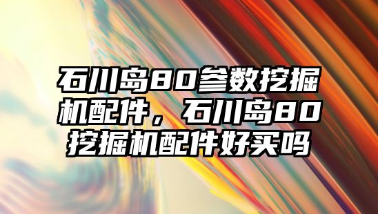 石川島80參數(shù)挖掘機(jī)配件，石川島80挖掘機(jī)配件好買嗎