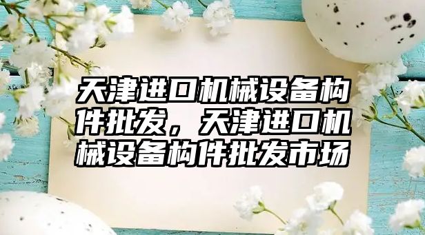 天津進口機械設(shè)備構(gòu)件批發(fā)，天津進口機械設(shè)備構(gòu)件批發(fā)市場