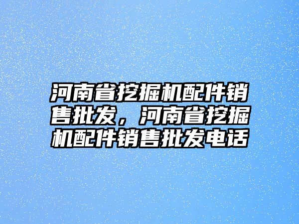 河南省挖掘機(jī)配件銷售批發(fā)，河南省挖掘機(jī)配件銷售批發(fā)電話