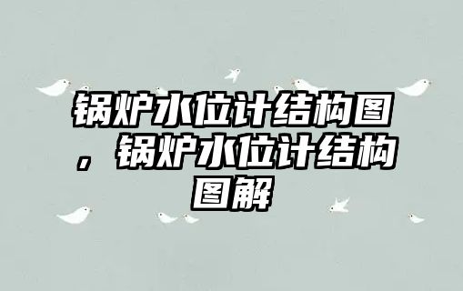 鍋爐水位計結(jié)構(gòu)圖，鍋爐水位計結(jié)構(gòu)圖解