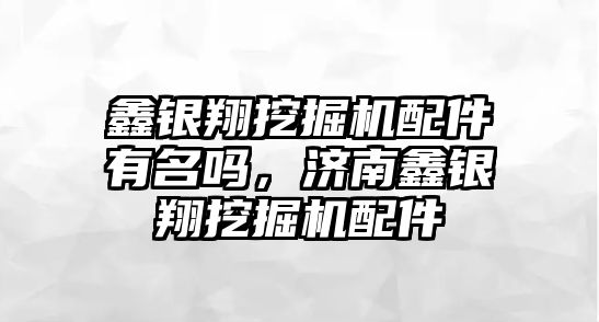 鑫銀翔挖掘機(jī)配件有名嗎，濟(jì)南鑫銀翔挖掘機(jī)配件