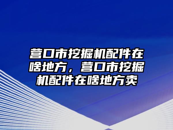 營口市挖掘機配件在啥地方，營口市挖掘機配件在啥地方賣