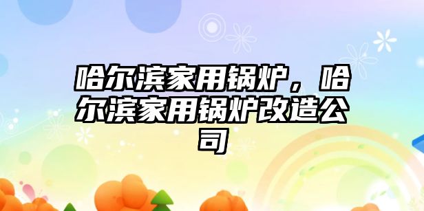 哈爾濱家用鍋爐，哈爾濱家用鍋爐改造公司