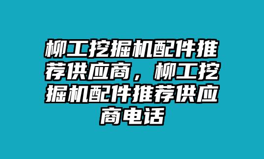 柳工挖掘機(jī)配件推薦供應(yīng)商，柳工挖掘機(jī)配件推薦供應(yīng)商電話