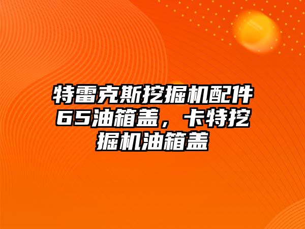 特雷克斯挖掘機(jī)配件65油箱蓋，卡特挖掘機(jī)油箱蓋