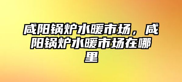 咸陽鍋爐水暖市場，咸陽鍋爐水暖市場在哪里