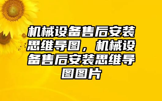 機(jī)械設(shè)備售后安裝思維導(dǎo)圖，機(jī)械設(shè)備售后安裝思維導(dǎo)圖圖片