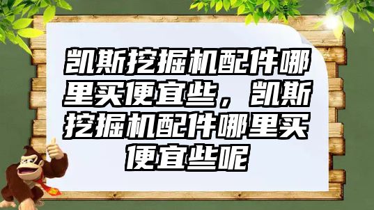 凱斯挖掘機(jī)配件哪里買便宜些，凱斯挖掘機(jī)配件哪里買便宜些呢