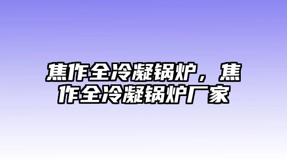 焦作全冷凝鍋爐，焦作全冷凝鍋爐廠家