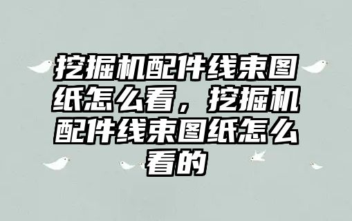 挖掘機(jī)配件線(xiàn)束圖紙?jiān)趺纯?，挖掘機(jī)配件線(xiàn)束圖紙?jiān)趺纯吹?/>	
								</i>
								<p class=