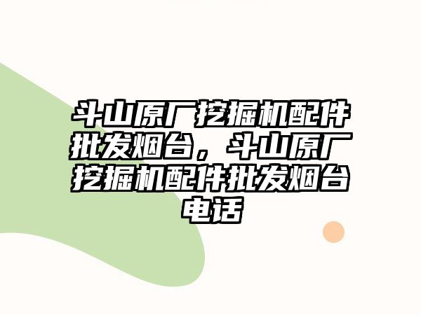 斗山原廠挖掘機配件批發(fā)煙臺，斗山原廠挖掘機配件批發(fā)煙臺電話