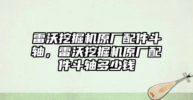 雷沃挖掘機原廠配件斗軸，雷沃挖掘機原廠配件斗軸多少錢