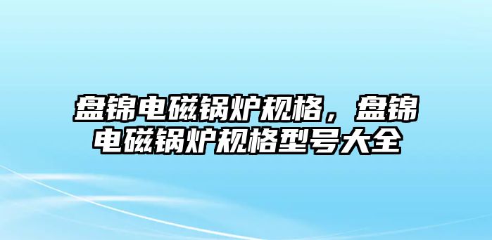 盤錦電磁鍋爐規(guī)格，盤錦電磁鍋爐規(guī)格型號大全