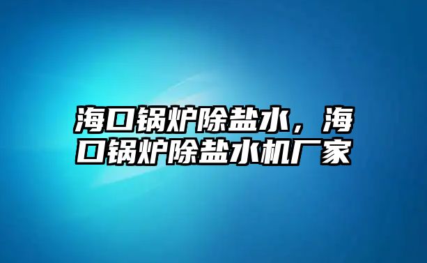 ?？阱仩t除鹽水，?？阱仩t除鹽水機(jī)廠家