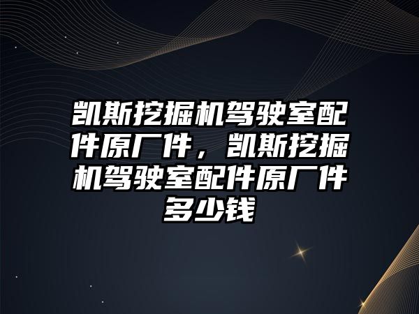 凱斯挖掘機駕駛室配件原廠件，凱斯挖掘機駕駛室配件原廠件多少錢