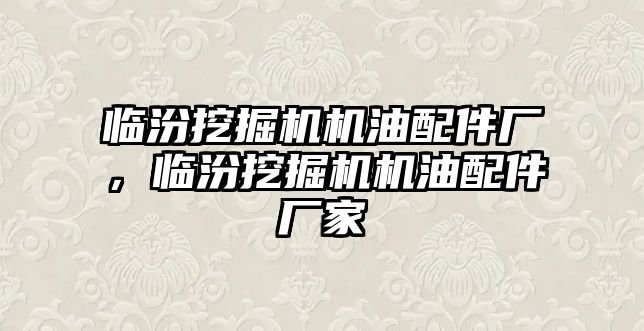 臨汾挖掘機(jī)機(jī)油配件廠，臨汾挖掘機(jī)機(jī)油配件廠家